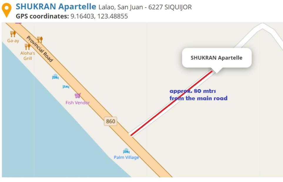 Shukran Apartelle Siquijor